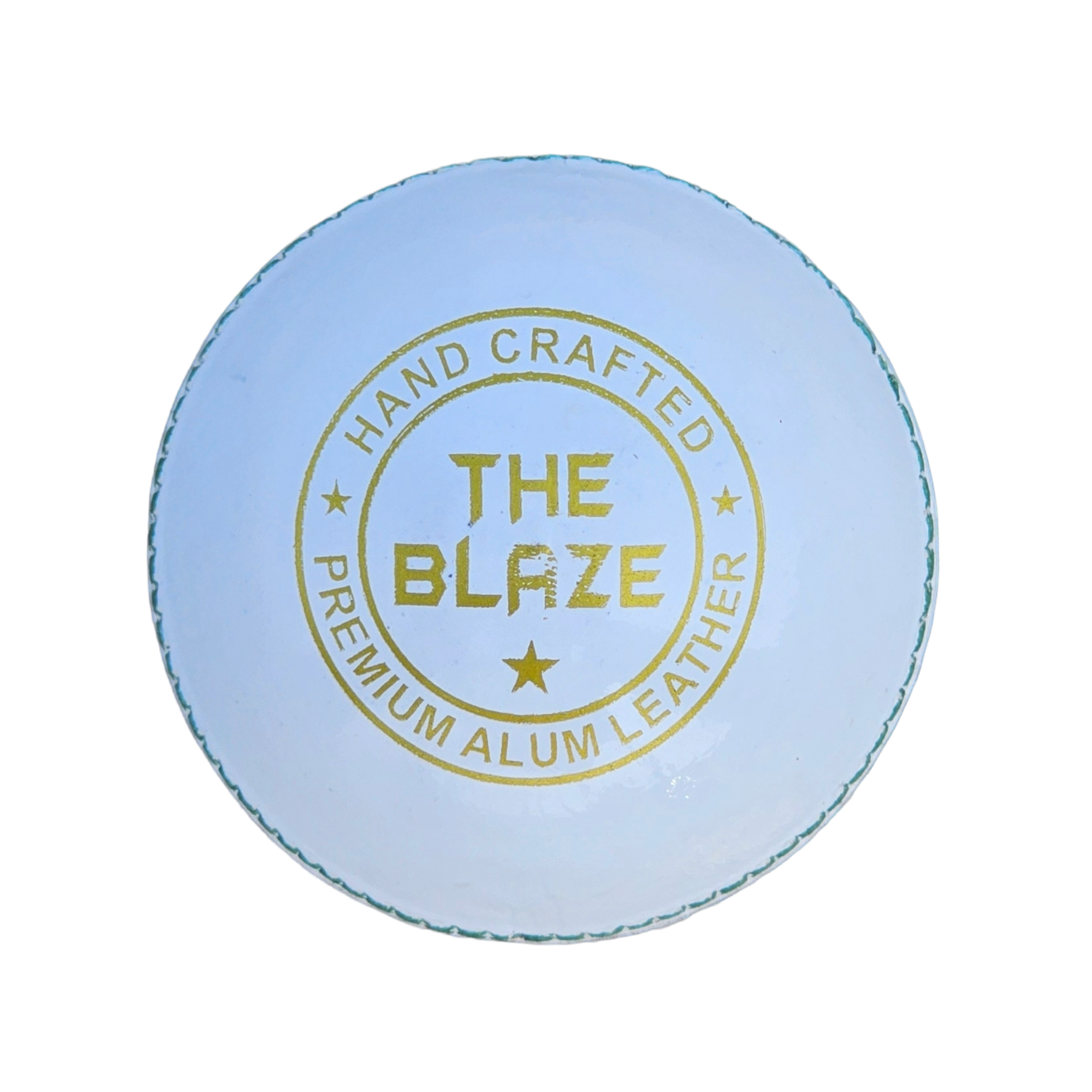 4 Piece Leather Cricket Ball - The Blaze White (Box of 6 balls)