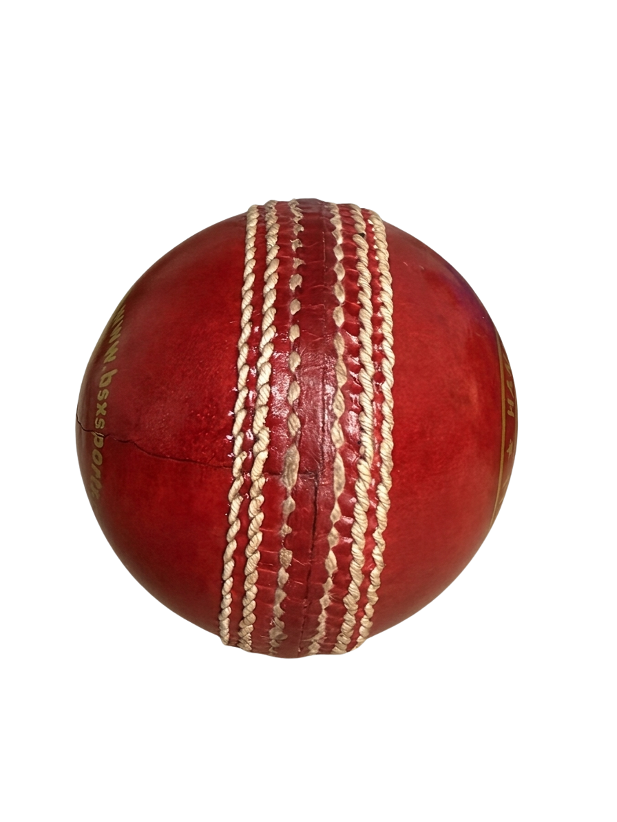 4 Piece Leather Cricket Ball - The Blaze Red (Box of 6 balls)