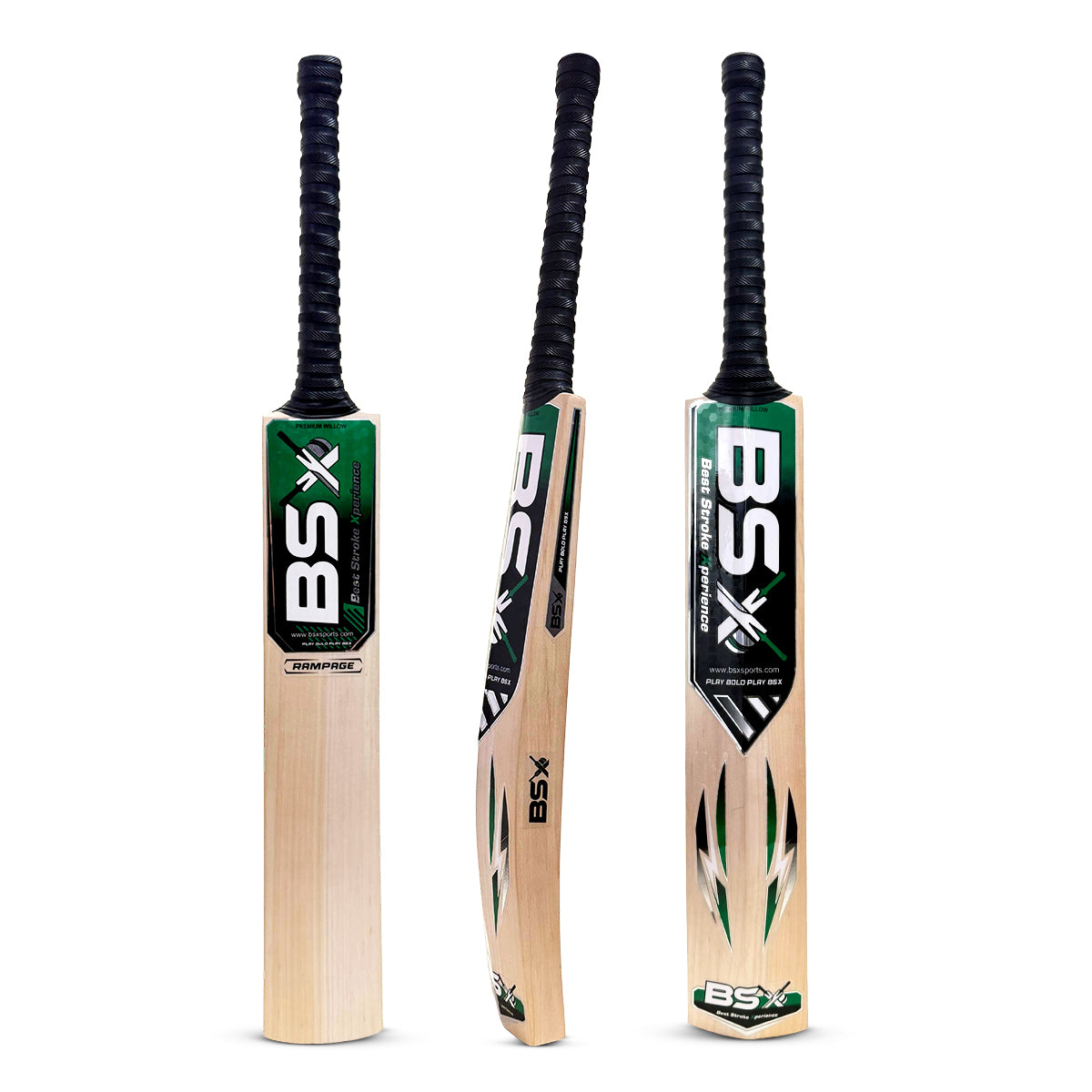 Premium Willow Cricket Bat - Rampage