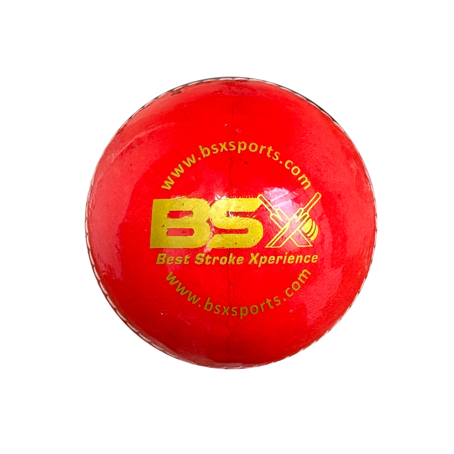 4 Piece Leather Cricket Ball - The Spark Red (Box of 6 balls)
