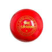 4 Piece Leather Cricket Ball - The Spark Red (Box of 6 balls)
