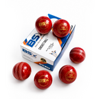 4 Piece Leather Cricket Ball - The Spark Red (Box of 6 balls)