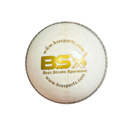 4 Piece Leather Cricket Ball - The Spark White (Box of 6 balls)